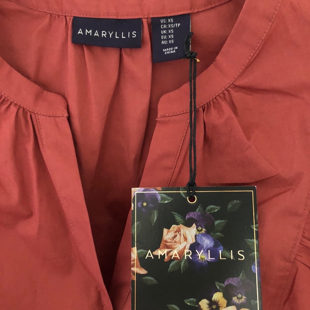 NWT Anthropologie Amaryllis Eyelet Top - Picture 5 of 6